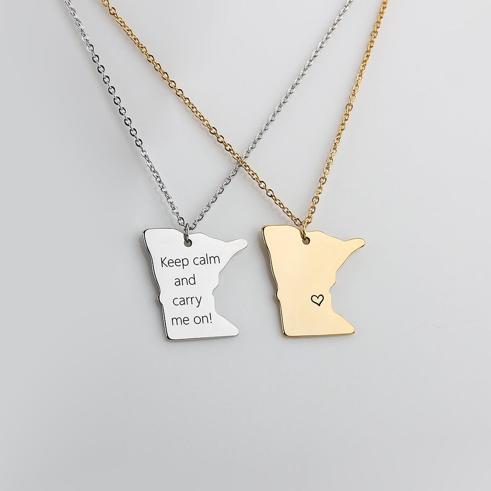 Personalized-Minnesota-Necklace-for-Friend-Engraved-Text-Necklace-Gift-for-Family-1