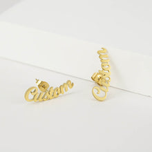 Personalized-Name-Earrings-Custom-Initials-Name-Ear-Stud-7
