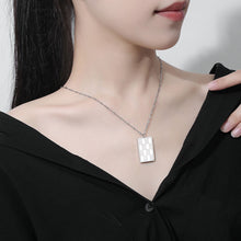 Personalized-Square-Photo-and-Text-Pendant-Necklace-Custom-Handwriting-Jewelry-Gift-1