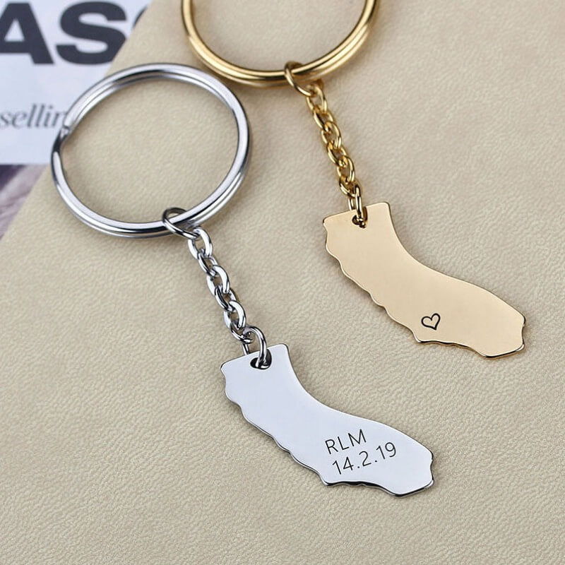 Personalized-State-Map-Keychain-Engraved-Text-Keyring-for-Family-Friend-1