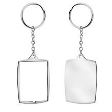 Personalized Custom Calendar Keyring Color Photo Keychain