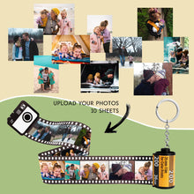 Creative Memory Time Film Photo Keychain Valentine's Day Gift
