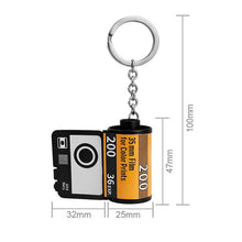 Creative Memory Time Film Photo Keychain Valentine's Day Gift