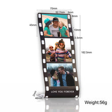 Personalized Stainless Steel Film Picture Frame Set Table Growth Commemoration