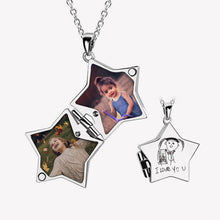 Star Personalized Photo Pendant Jewelry Necklace