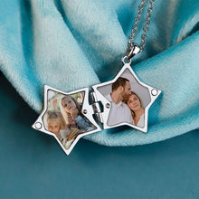 Star Personalized Photo Pendant Jewelry Necklace
