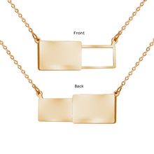 Engraving Personalized Memory Envelope Photo Necklace