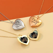 Personalized Custom Heart Handwriting Photo Necklace