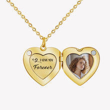 Personalized Custom Heart Handwriting Photo Necklace