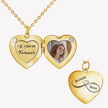 Personalized Custom Heart Handwriting Photo Necklace