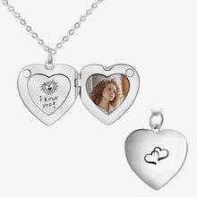 Personalized Custom Heart Handwriting Photo Necklace