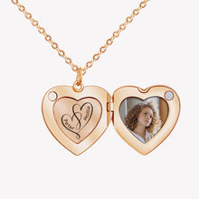 Personalized Custom Heart Handwriting Photo Necklace