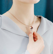 Calendar Rectangular Long Bar Necklace Handwriting Custom Custom Custom Gold Jewelry