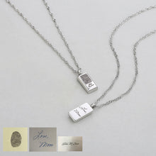 Small-Rectangle-Personalized-handwriting-Necklace-Actual-finger-print-Gift-for-mom-4