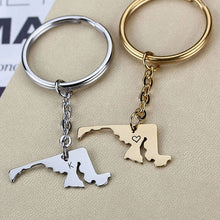 State-Charm-Keychain-Custom-Name-Keychain-Friendship-Keychain-Gift-1