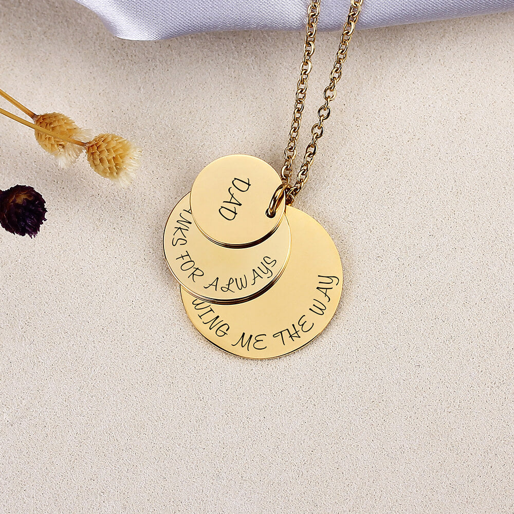 Three-Discs-Personalized-Necklace-Engraved-Photo-Gift-for-Friend-Christmas-Gift-1