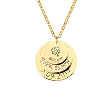Three-Discs-Personalized-Necklace-Engraved-Photo-Gift-for-Friend-Christmas-Gift-4
