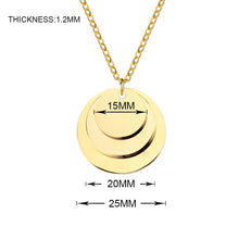 Three-Discs-Personalized-Necklace-Engraved-Photo-Gift-for-Friend-Christmas-Gift-5