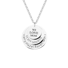 Three-Discs-Personalized-Necklace-Engraved-Photo-Gift-for-Friend-Christmas-Gift-7