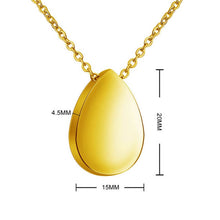 Water-Drop-Necklace--Engraved-Actual-Handwriting-Necklace-7