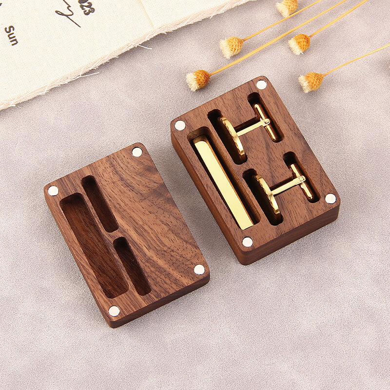 Wooden-Cufflinks-With-Box-Engraved-Cufflink-Box-With-Tie-Clip-10