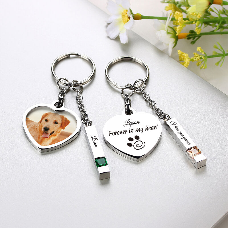 Loss of Loved One Cremation Urn Keychain, Memorial Jewelry