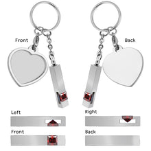 Loss of Loved One Cremation Urn Keychain, Memorial Jewelry