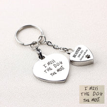 Heart Personalized Handwriting Photo Keyring, Memorial Ashes Pendant Keychain