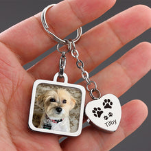 Memorial Heart Cremation keychain, Stainless Steel Bereavement Gift