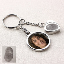 Heart Memorial Ashes Pendant KeyChain, Stainless Steel Bereavement Gift