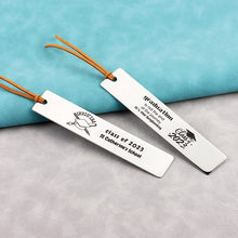 Graduation Season Bookmark Personalized , Custom Handwriting Unique Gift