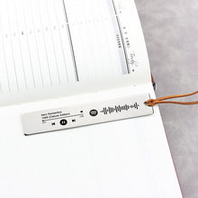 Personalized Metal Bookmark, Music Code Engraving, Voice QR Code Engraving, Unique
