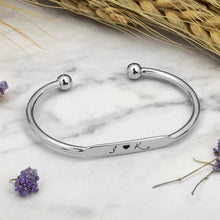 Actual Handwriting Bracelet, Engraved Signature Bracelet