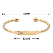 Actual Handwriting Bracelet, Engraved Signature Bracelet