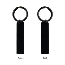 Custom Actual Handwriting Fingerprint Keychain, Personalized Dad Keychain, Daddy Mother KeyRing