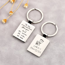 Photo Pendant Stainless Steel Personalized Student Graduation Photo Pendant Keychain