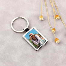 Photo Pendant Stainless Steel Personalized Student Graduation Photo Pendant Keychain