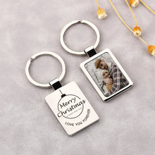 Photo Pendant Stainless Steel Personalized Student Graduation Photo Pendant Keychain