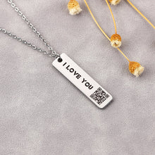 Sawtooth Bar Personalized Custom Necklace Christmas Gift