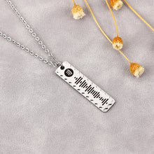 Sawtooth Bar Personalized Custom Necklace Christmas Gift