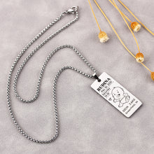 Personalized Stainless Steel Graduation Gift Necklace Christmas Jewelry