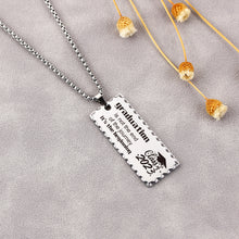 Personalized Stainless Steel Graduation Gift Necklace Christmas Jewelry