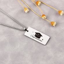Personalized Stainless Steel Graduation Gift Necklace Christmas Jewelry