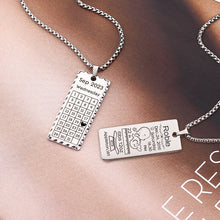 Personalized Custom Rectangle Necklace New Mom Jewelry Gift