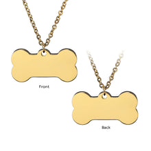 Custom bone Text Picture Necklace Personalized Handwriting Pendant Jewelry Gift