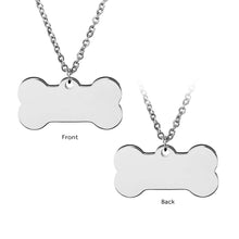 Custom bone Text Picture Necklace Personalized Handwriting Pendant Jewelry Gift