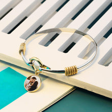 Disc Color Photo Engravable Personalized Custom Photo Bracelet