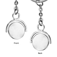 Actual Handwritten Keychain Engraved Photo Text Drive Safe Keychain Gift for Dad Mom Kid