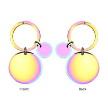 Actual Fingerprint Keychain Customized Signature Keyring Personalized Handwritten Gift