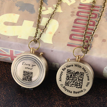 Personalized Brass Compass, Engraved Working Compass, Anniversary Gifts For Men